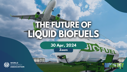 WBA - The Future of Liquid Biofuels webinar banner