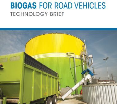 Biogas for road vehicles front cover image
